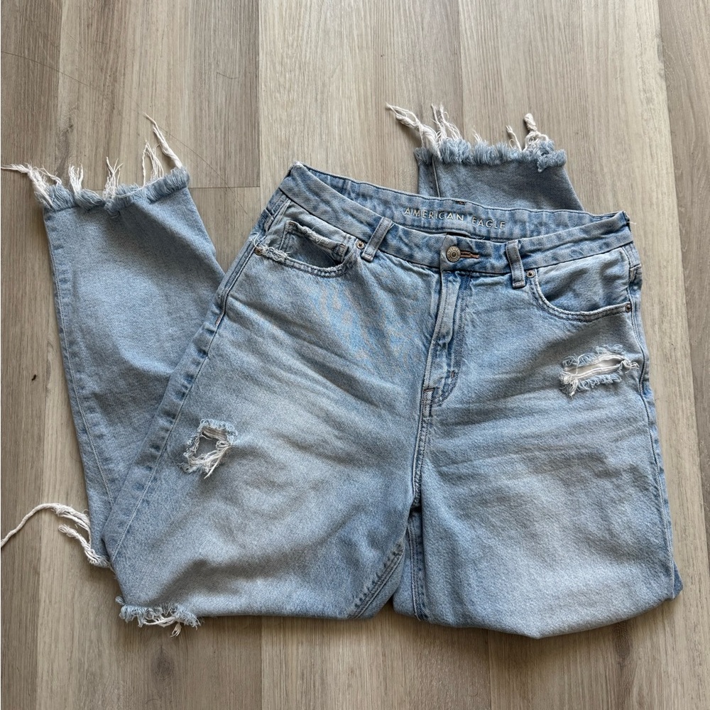 American Eagle Curvy Mom Jeans